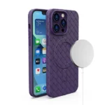 MagSafe Woven Case For - Purple Kryt iPhone 15 Pro