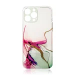 Marble Case For Gel Cover Mint Marble Kryt iPhone 12 Pro Max