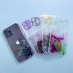 Marble Case For Gel Cover Mint Marble Kryt iPhone 12 Pro Max