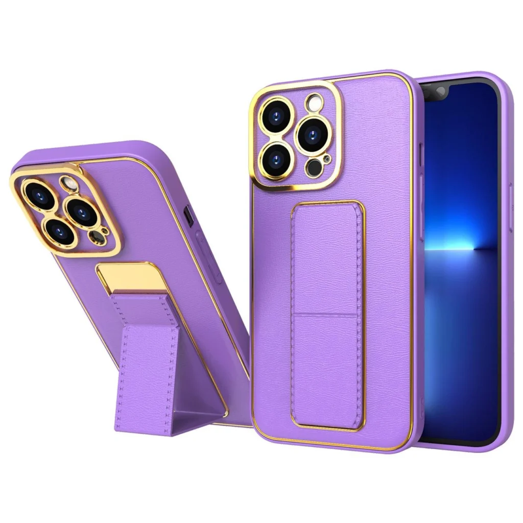 New Kickstand Case Case For With Stand Purple Kryt iPhone 13 Pro Max