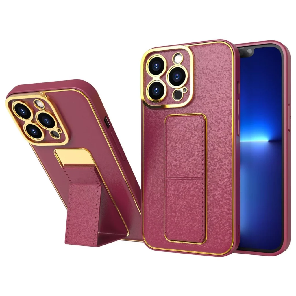 New Kickstand Case Case For With Stand Red Kryt iPhone 13 Pro Max