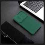 Nillkin CamShield PRO Dark Green Kryt Samsung Galaxy S25 Plus