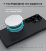 Nillkin Super Frosted PRO Magnetic Black Kryt Samsung Galaxy S25 Ultra
