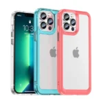 Outer Space Case Case For Hard Cover With Gel Frame Red Kryt iPhone 13 Pro Max