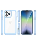 Outer Space Case Hard Cover With A Gel Frame Blue Kryt iPhone 14 Pro