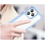 Outer Space Case Hard Cover With A Gel Frame Blue Kryt iPhone 14 Pro