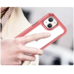 Outer Space Case Hard Cover With A Gel Frame Red Kryt iPhone 14
