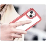 Outer Space Case Hard Cover With A Gel Frame Red Kryt iPhone 14