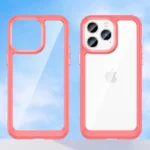 Outer Space Case Hard Cover With A Gel Frame Red Kryt iPhone 14 Pro