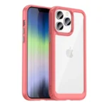 Outer Space Case Hard Cover With A Gel Frame Red Kryt iPhone 14 Pro