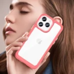 Outer Space Case Hard Cover With A Gel Frame Red Kryt iPhone 14 Pro