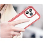 Outer Space Case Hard Cover With A Gel Frame Red Kryt iPhone 14 Pro