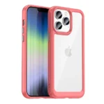 Outer Space Case Hard Cover With A Gel Frame Red Kryt iPhone 14 Pro