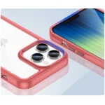 Outer Space Case Hard Cover With A Gel Frame Red Kryt iPhone 14 Pro Max