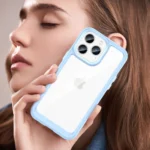 Outer Space Case Hardcase With A Gel Frame Blue Kryt iPhone 14 Pro Max
