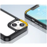 Outer Space Case Plus Hard Cover With A Gel Frame Black Kryt iPhone 14 Plus