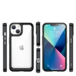 Outer Space Case Plus Hard Cover With A Gel Frame Black Kryt iPhone 14 Plus