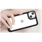 Outer Space Case Plus Hard Cover With A Gel Frame Black Kryt iPhone 14 Plus