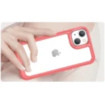 Outer Space Case Plus Hard Cover With A Gel Frame Red Kryt iPhone 14 Plus