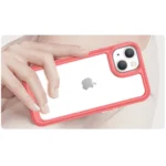 Outer Space Case Plus Hard Cover With A Gel Frame Red Kryt iPhone 14 Plus