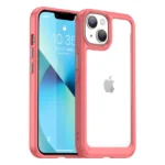 Outer Space Case Plus Hard Cover With A Gel Frame Red Kryt iPhone 14 Plus