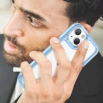 Outer Space Case Plus Hard Cover With Gel Frame Blue Kryt iPhone 14 Plus