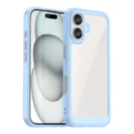Outer Space Case With Gel Frame Blue Kryt iPhone 16