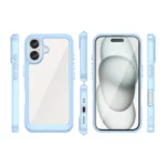 Outer Space Case With Gel Frame Blue Kryt iPhone 16 Plus