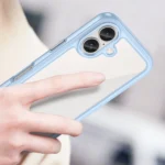 Outer Space Case With Gel Frame Blue Kryt iPhone 16 Plus