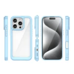 Outer Space Case With Gel Frame Blue Kryt iPhone 16 Pro