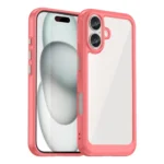 Outer Space Case With Gel Frame Red Kryt iPhone 16