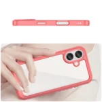 Outer Space Case With Gel Frame Red Kryt iPhone 16