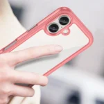 Outer Space Case With Gel Frame Red Kryt iPhone 16