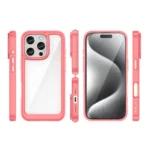 Outer Space Case With Gel Frame Red Kryt iPhone 16 Pro Max