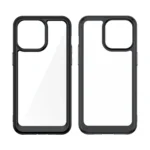 Outer Space Reinforced Case With A Flexible Frame - Black Kryt iPhone 15 Pro