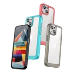 Outer Space Reinforced Case With Flexible Frame - Black Kryt iPhone 15