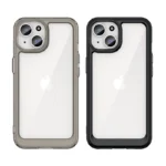 Outer Space Reinforced Case With Flexible Frame For - Red Kryt iPhone 15