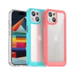 Plus Outer Space Reinforced Case With A Flexible Frame - Red Kryt iPhone 15 Plus