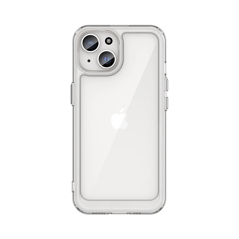 Plus Outer Space Reinforced Case With Flexible Frame - Transparent Kryt iPhone 15 Plus
