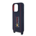 Red Bull Silicone Vertical Logo MagSafe + Crossbody Navy Kryt iPhone 16 Pro