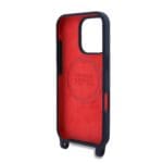 Red Bull Silicone Vertical Logo MagSafe + Crossbody Navy Kryt iPhone 16 Pro Max