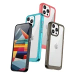 Reinforced Case With A Flexible Frame For Outer Space - Red Kryt iPhone 15 Pro