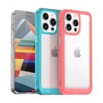 Reinforced Case With Flexible Frame For Outer Space - Blue Kryt iPhone 15 Pro