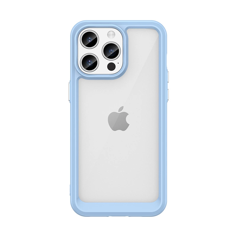 Reinforced Case With Flexible Frame For Outer Space - Blue Kryt iPhone 15 Pro