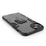 Ring Armor Case For Armored Cover Magnetic Holder Ring Black Kryt iPhone 14