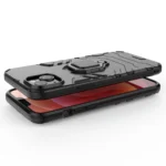 Ring Armor Case For Armored Cover Magnetic Holder Ring Black Kryt iPhone 14 Pro
