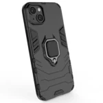 Ring Armor Case For Armored Cover Magnetic Holder Ring Black Kryt iPhone 14 Pro