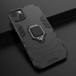 Ring Armor Case For Armored Cover Magnetic Holder Ring Black Kryt iPhone 14 Pro