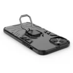 Ring Armor Case For Armored Cover Magnetic Holder Ring Black Kryt iPhone 14 Pro