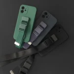 Rope Case Gel Case With A Chain Lanyard Bag Lanyard Black Kryt iPhone 12 Mini